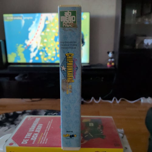 Chipmunkarna - Vårt liv som hund (VHS), EX HYR, Wendros, Svenskt tal, Nostalgi