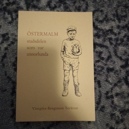 ÖSTERMALM Västgöta-Bengtsson Berättar - Signerad