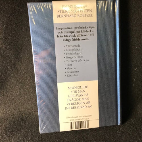Modeguide för män. NY inplastad bok. av Roetzel, Bernhard