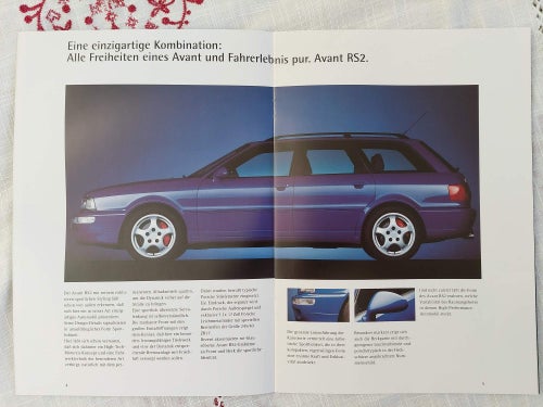 Audi Avant RS2 1995 in deutsch ..