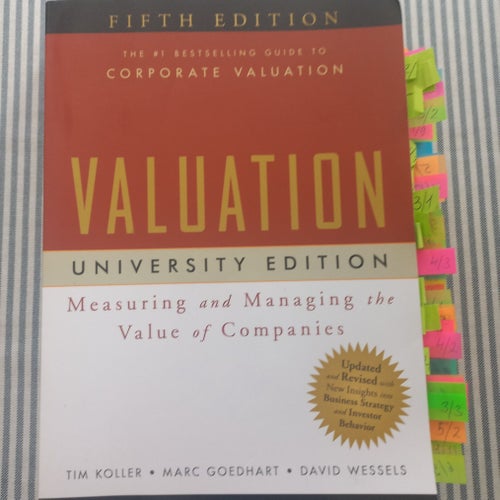 Valuation: Measuring and Managing the Value of Companies av Tim Koller, Marc