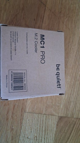 be quiet! MC1 PRO M.2 SSD kylare