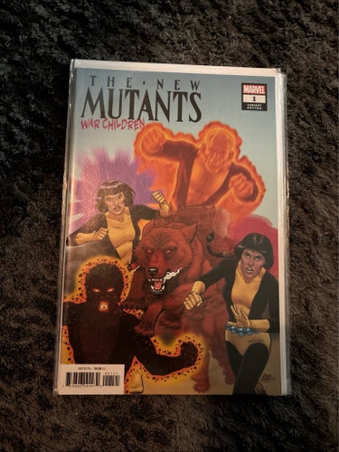 The New Mutants: War Children #1, Variant edition, Marvel Comics