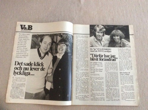 HUSMODERN Nr 13 1982 Sophia Loren,Eva Rydberg med Tony,Oldsberg,Glenmark,Virka