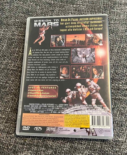 MISSION TO MARS (2000) SVENSK UTGÅVA I MKT FINT SKICK! SLUT I HANDELN