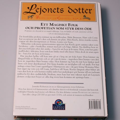 Jennifer Roberson - Lejonets dotter, Profetian om Cheysuli: Bok 6