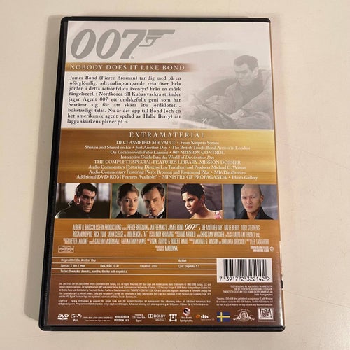 DVD - Die Another Day. 2 disc Ultimate Edition. James Bond 007. Pierce Brosnan