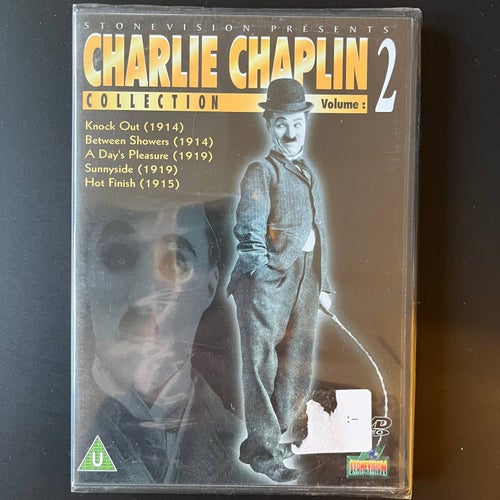 CHARLIE CHAPLIN COLLECTION. VOLUME 2. DVD KOMEDI 1914-1919. INPLASTAD