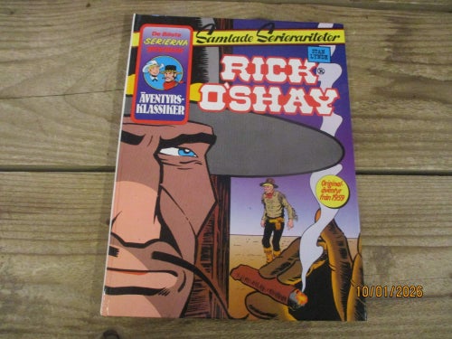 Samlade Serierariteter Rick O' Shay Original äventyr från 1959