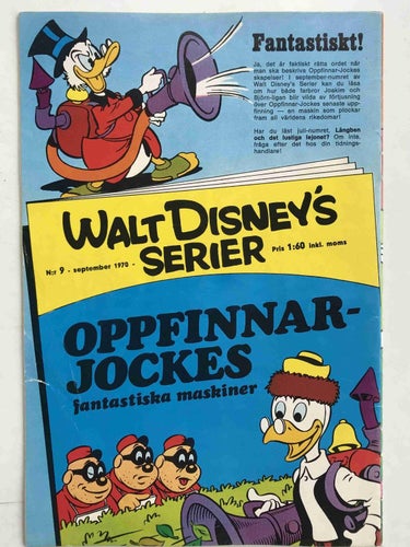 Walt Disney´s Serier - 1970:8 VG-FN