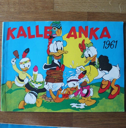 KALLE ANKA JULBOK 1961