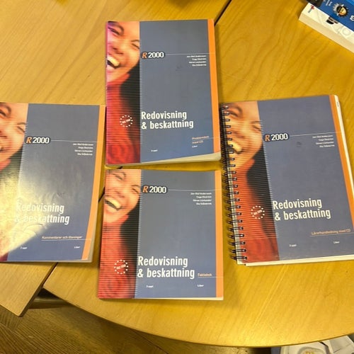 R 2000 Redovisning & beskattning paket inkl alla CD