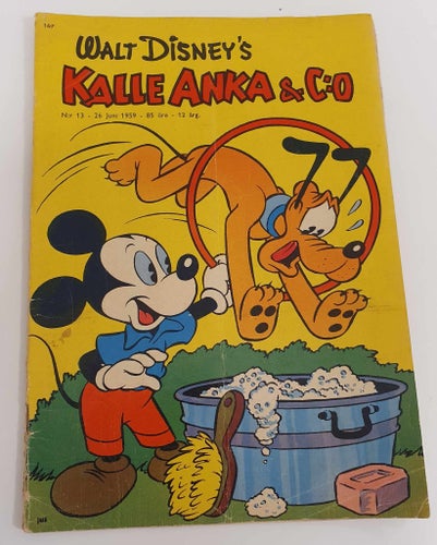 Kalle Anka & Co nr 13 1959 / Carl Barks, Phil de Lars och Paul Murry / GD