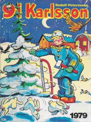 91 KARLSSON Jul album från 1979, av Rudolf Petersson ** tidning buskis humor