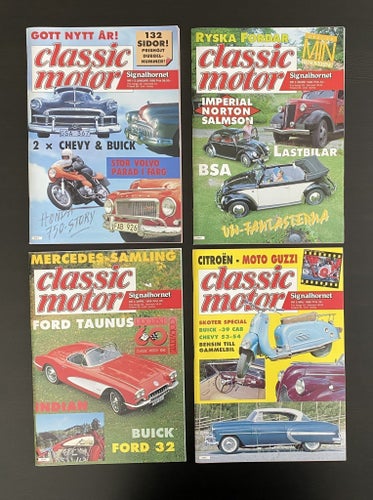 Classic Motor - Årgång 1990 - Komplett - Nyskick