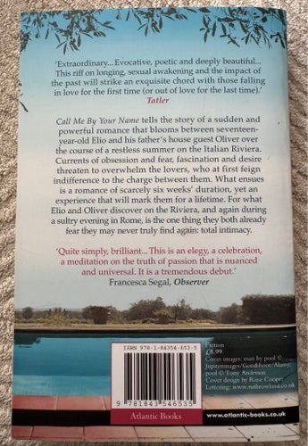 Call Me By Your Name - André Aciman - paperback