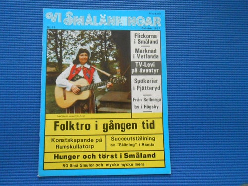 Vi Smålänningar 15 1977 Pälle Näver Högsby Lidhult Vetlanda Kärda