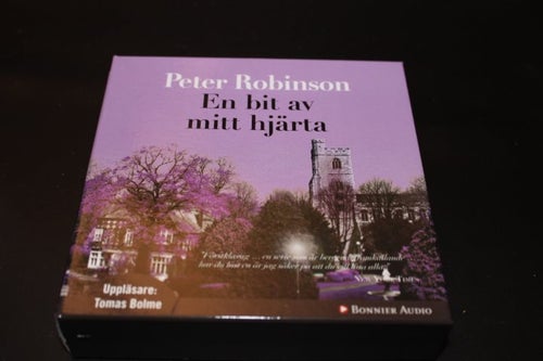 CD-bok: En bit av mitt hjärta - Peter Robinson