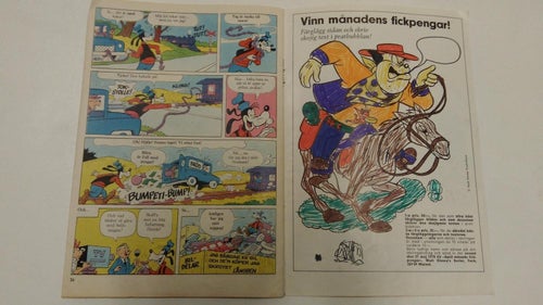 Walt Disney's Serier 1970 nr 4 Stål Långben möter Björnligan