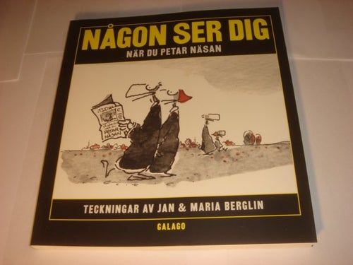 Någon ser dig när du petar näsan NYTT OLÄST ALBUM Berglin