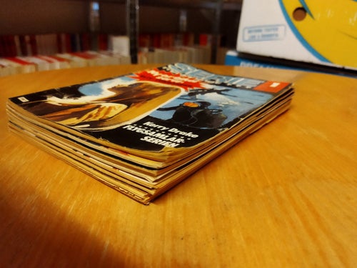 Samling Seriemagasinet 1986 flera nummer 8 styck