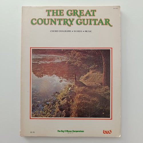 The Great Country Guitar Chord Diagrams, Words, & Music