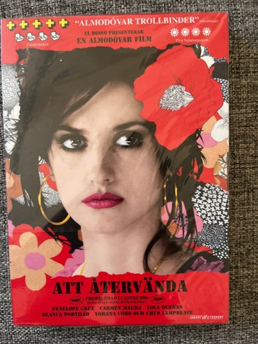 DVD - Att återvända - inplastad - Pedro Almodóvar - svensk text