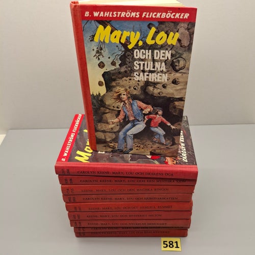 Mary, Lou ungdomsböcker x10 Bokpaket - Se bilder för titlar