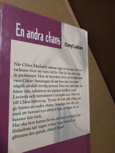 En andra chans av Cheryl Lanham, bok
