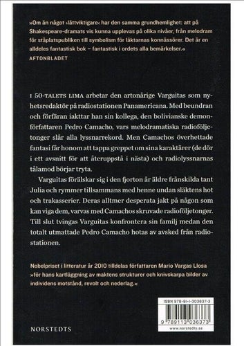 Nobelpris 2010: Mario Vargas Llosa - TANT JULIA OCH FÖRFATTAREN