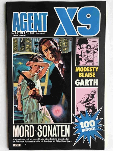 Agent X9 - 1982:9 Oläst!