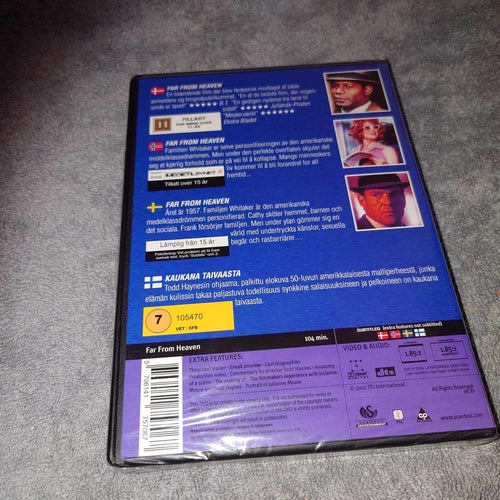 Far From Heaven (inplastad), Julianne Moore, Dennis Quaid
