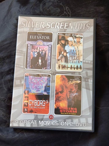 Silverscreen Hits | 4 x film | Bellevue Entertainment | 2-Disk | Svensk utgåva.