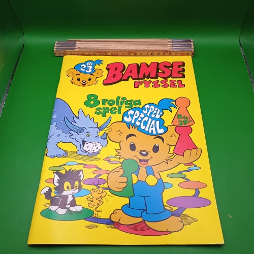 Bamse Pysselbok - 8 roliga spel - 2007