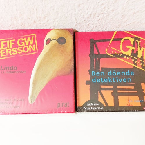Leif GW Persson 2st Ljudböcker 27CD Nya Inplastade! Tomas Bolme Peder Falk