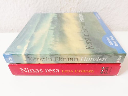 2st Ljudböcker Kvinnliga Författare 11CD Ekman Einhorn Hunden mfl