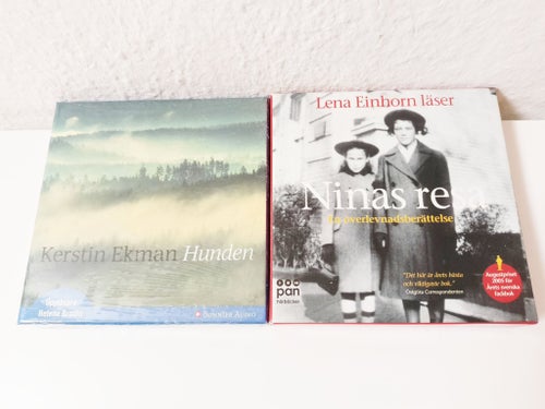 2st Ljudböcker Kvinnliga Författare 11CD Ekman Einhorn Hunden mfl