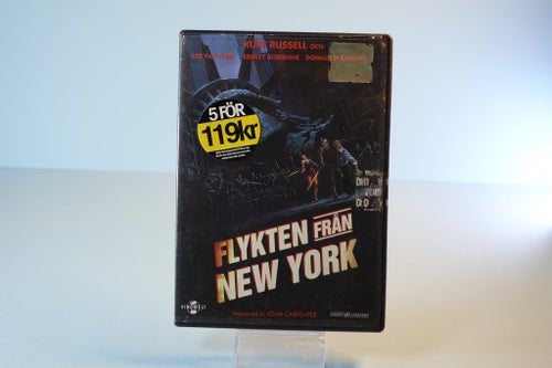 Flykten från New York DVD Region 2