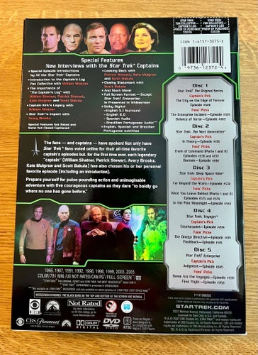 Star Trek: Captain's Log Fan Collective (DVD)