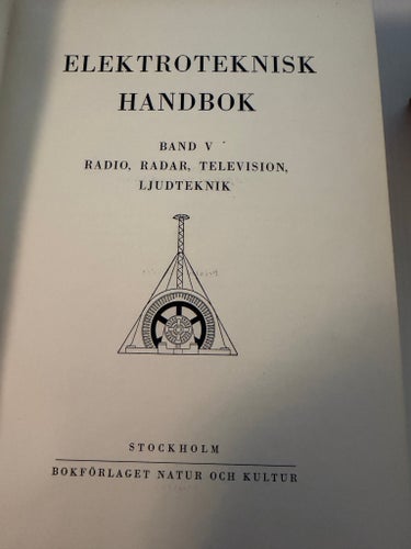 Elektroteknisk Handbok, Band 1-5