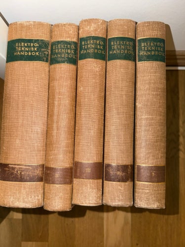 Elektroteknisk Handbok, Band 1-5