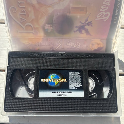 Barbie som Rapunzel VHS