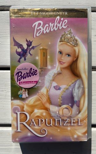 Barbie som Rapunzel VHS