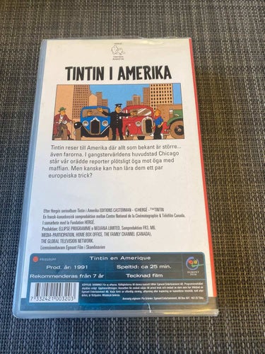 Tintin i Amerika - VHS