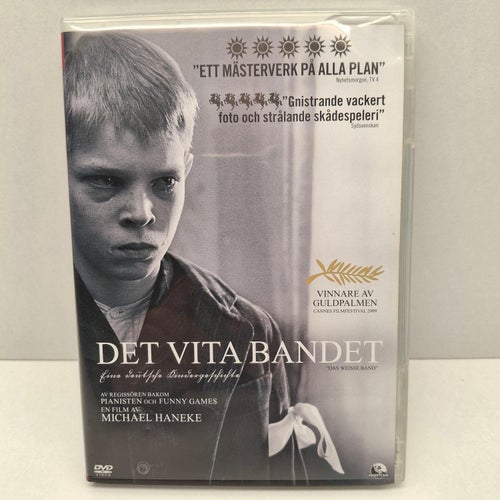 Det vita bandet - Region 2, DVD-Film, Svensk text, Fint skick