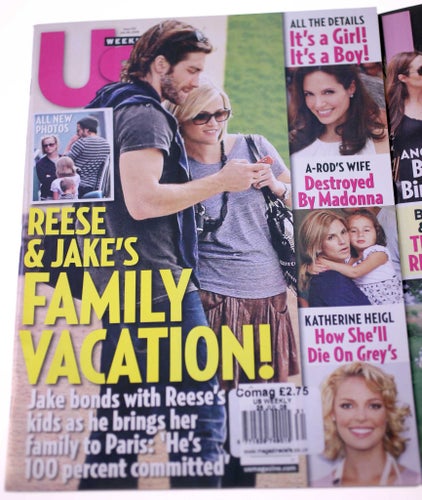 US Weekly Magazine Bundle: Two magazines included May/July 2008-Weight 312g