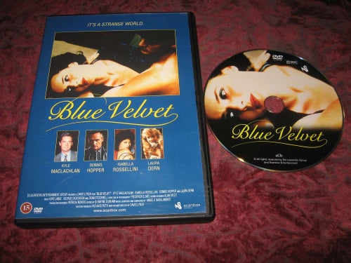BLUE VELVET (ISABELLA ROSSELLINI,KYLE MACLACHLAN,DENNIS HOPPER,LAURA DERN) DVD