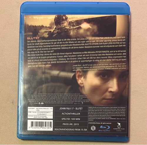 Blu-ray Johan Falk Slutet
