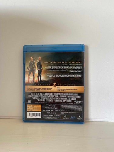 The Hunger Games Catching Fire Blu ray