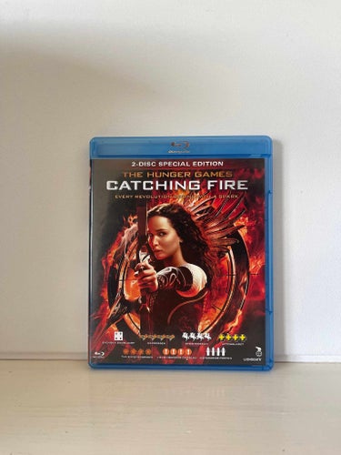 The Hunger Games Catching Fire Blu ray
